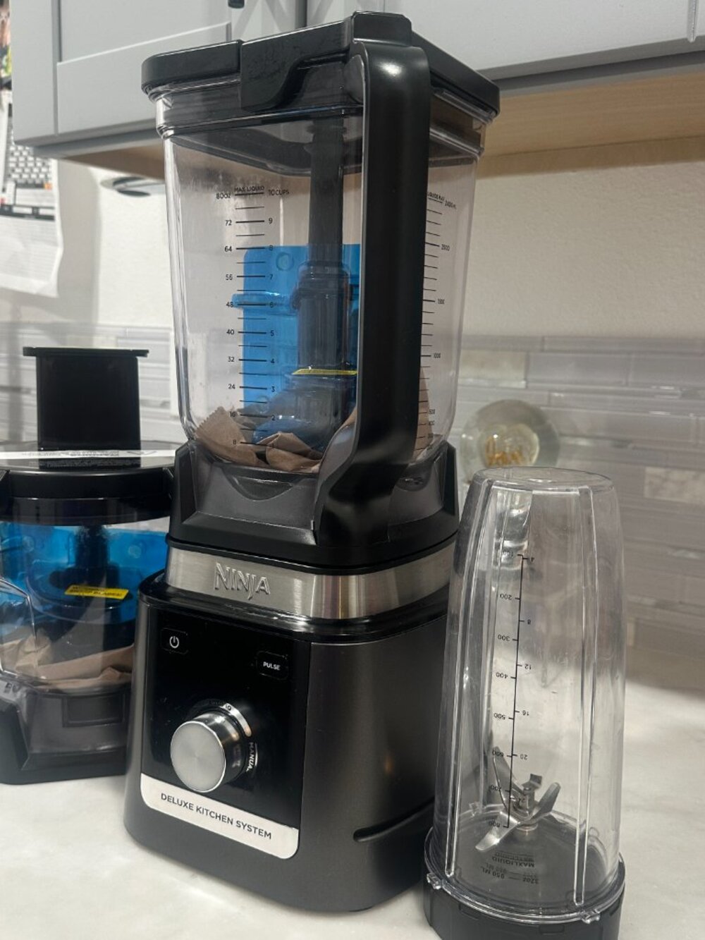 NINJA CO905KS Deluxe Blender & Kitchen System with Pitcher, Processor, Cup - Picture 4 of 9